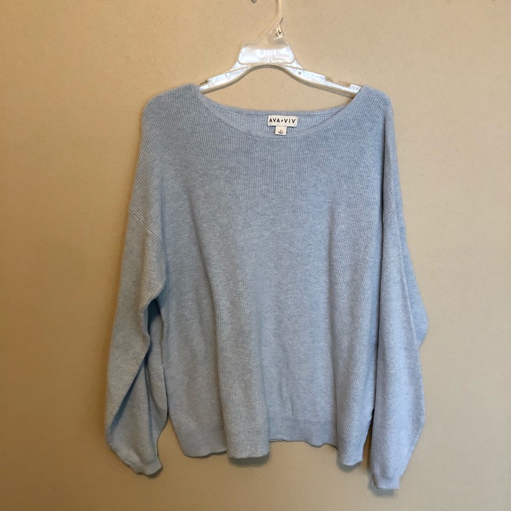 Blue sweater